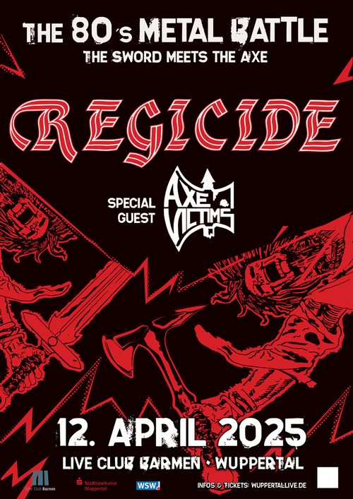 80s METAL BATTLE // REGICIDE // AXE VICTIMS